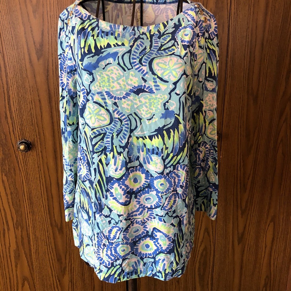 Lily Pulitzer Medium 3/4 sleeve